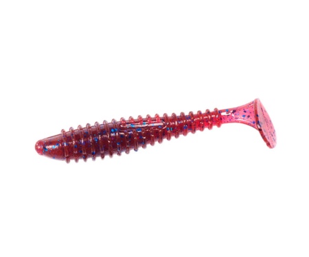 Виброхвост Angry Baits Fatik 2" Grape