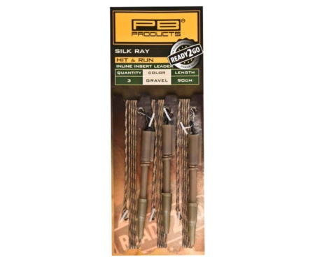 Готовая оснастка PB Products R2G SR Hit & Run Leadclip Leader 90 Gravel