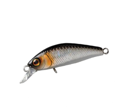 Воблер Jackall Chubby Minnow 35SP 2.3г #HL Silver&Black