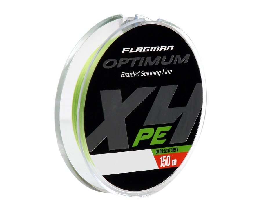 Шнур Flagman Optimum X4 Light Green 150м #0.3 0.094мм #1