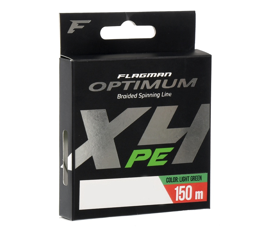 Шнур Flagman Optimum X4 Light Green 150м #0.3 0.094мм #3