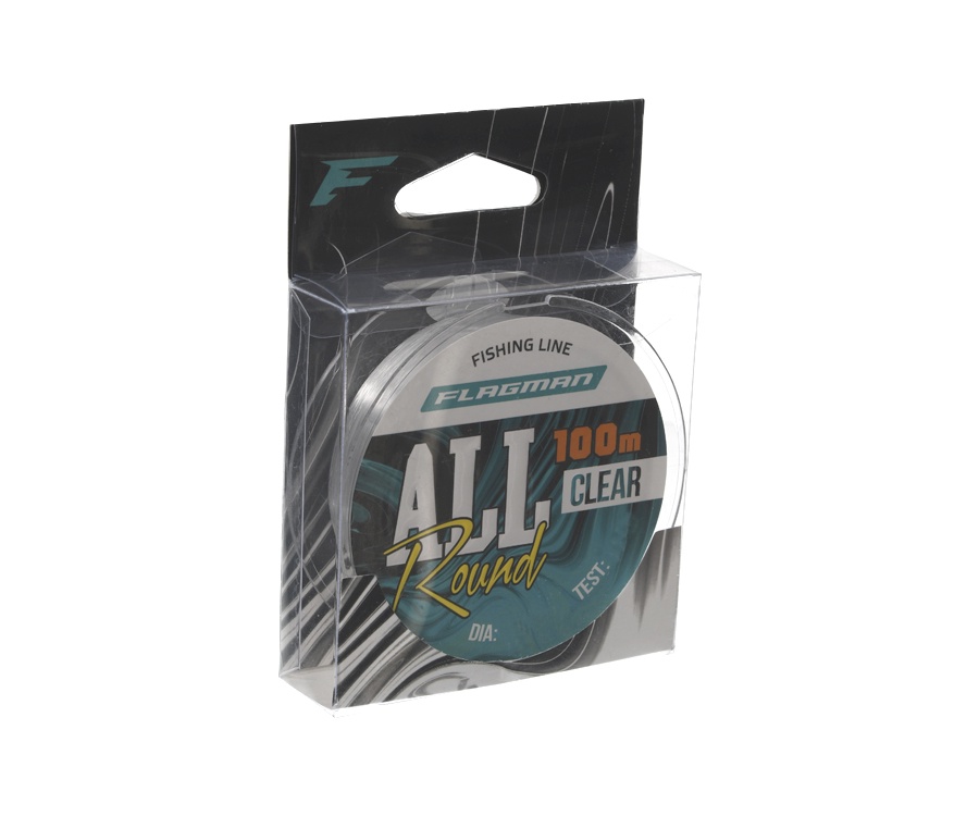 Леска Flagman All Round Fishing-Line 100м Clear 0.22мм #2