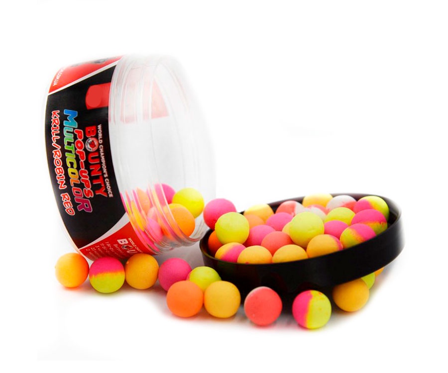Бойлы Pop-Up Bounty Multicolor Krill/Robin Red 8мм