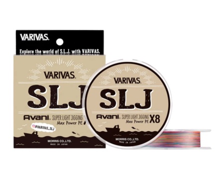 Шнур Varivas Avani SLJ Max Power X8 150м #0.6 Multicolor