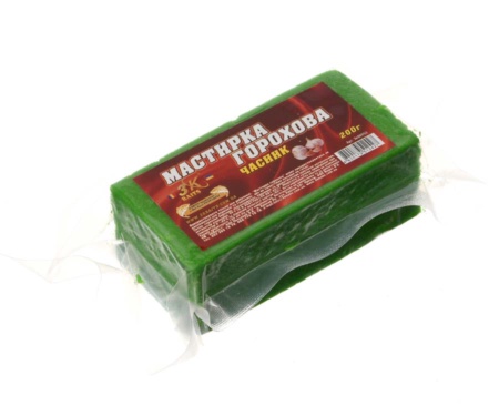 Мастирка 3KBaits гороховая чеснок 200 г