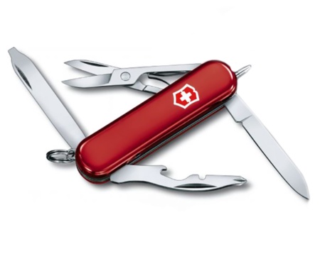Мультитул Victorinox Midnite Manager красный