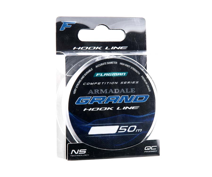 Леска Flagman Armadale Grand Hook Line Clear 50м 0.122мм #3