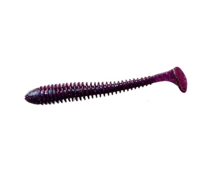 Силікон Crazy Fish Vibro Worm 4.5'' #98 кальмар