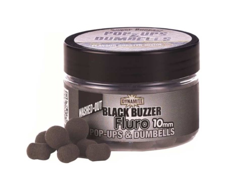 Бойли Dynamite Baits Pop-Ups & Dumbells Black Buzzer 10мм