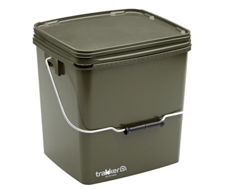 Ведро для прикормки Trakker Olive Square Containers 17л