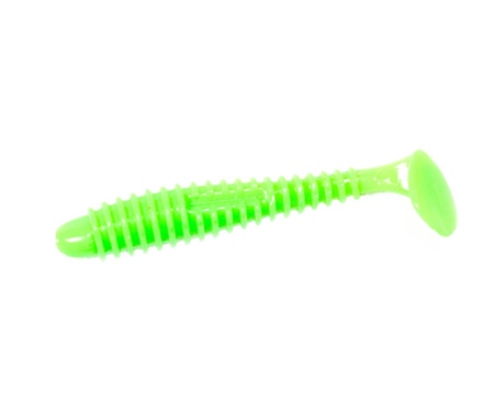 Виброхвост Angry Baits Fatik 2" Acid Green