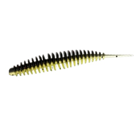 Силикон Flagman Hitomi 1.6" #1816 Black/Chartreuse
