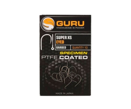Гачки Guru Super XS Barbed/Eyed №14