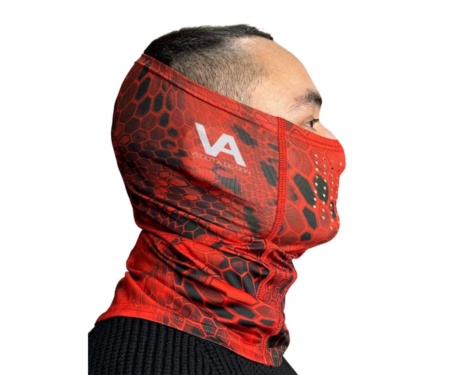 Маска Veduta  UPF50+ Reptile Skin Bloody Red