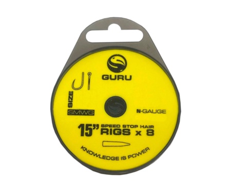Готовый поводок Guru SMWG Speed Stop Rig 15" №12 0.19мм 8шт