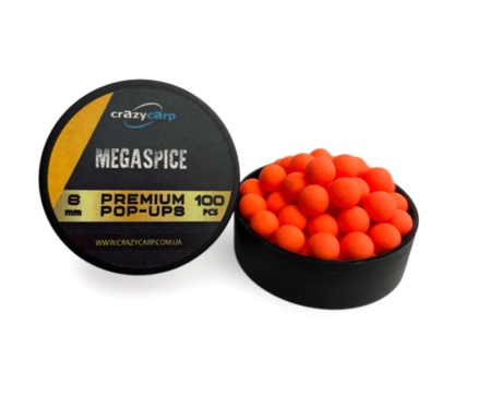 Бойли Crazy Carp Megaspice 6мм