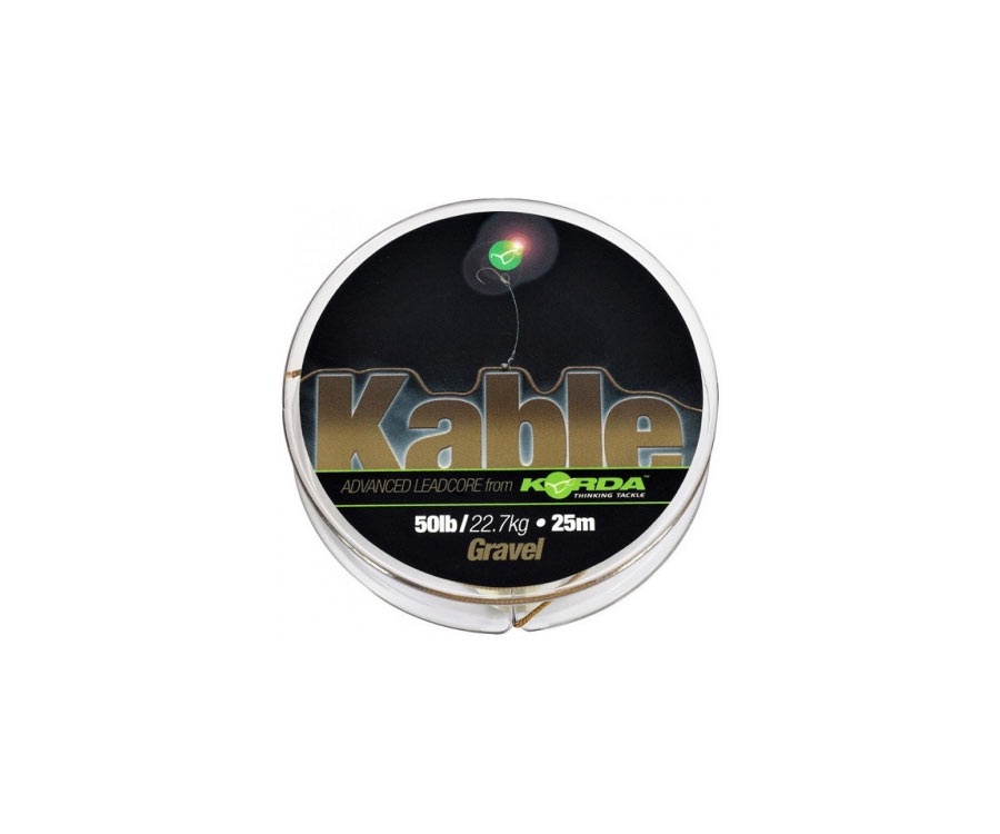 Ледкор Korda Kable Leadcore 25 м Gravel