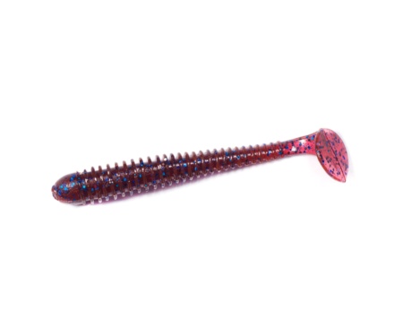 Силікон Angry Baits Zander Worm 3" Grape