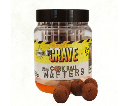 Бойли Dynamite Baits Cork Ball Wafters The Crave 15 мм