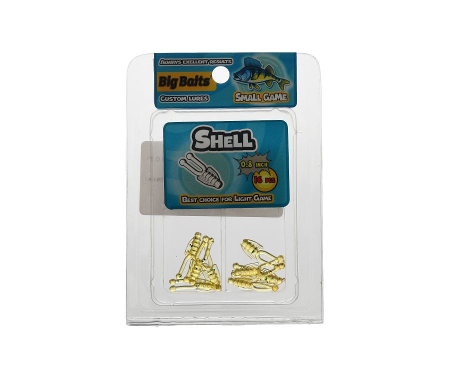 Нимфа Big Baits Shell 0.8" #100 Caramel