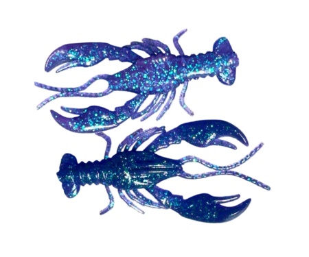 Силикон Angry Baits Kraken 3.6" 50 June Bug UV