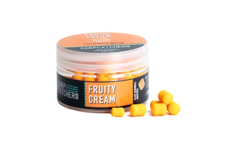 Вафтерc Carp Catchers Fluo Dumbell Wafters FRUITY CREAM 10*7 та 8*5мм