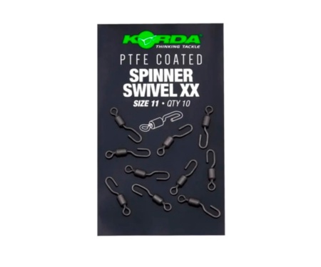 Вертлюг быстросъемный Korda PTFE Spinner Ring Swivel XX №11