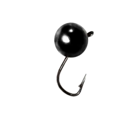 Мормышка Acoustic Baits «Шар с ушком» Ø3мм #14 0.2г Black
