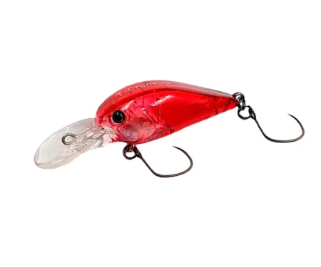 Воблер Yarie 675 T-CrankupJr 1.8г F C40 crystal rosso KL