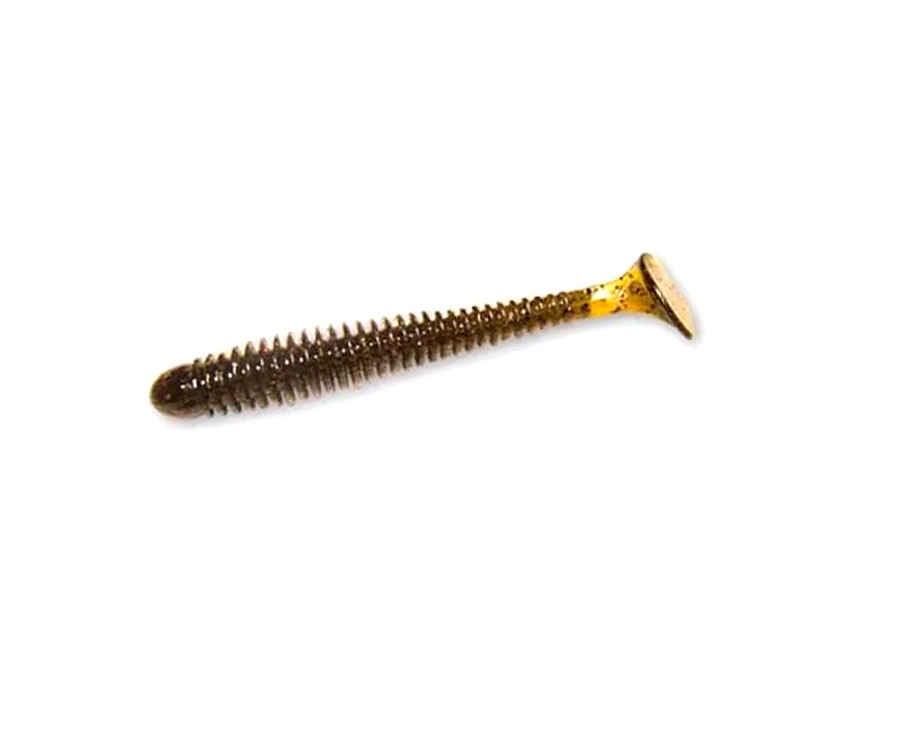 Виброхвост Crazy Fish Vibro worm 3.4" #6 кальмар