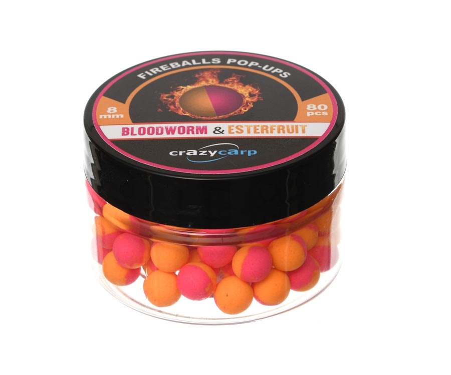 Бойлы Crazy Carp  Bloodworm & Esterfruit 8мм