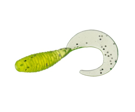 Твистер Lucky John Micro Grub 1" 071 Lime Shartreuse