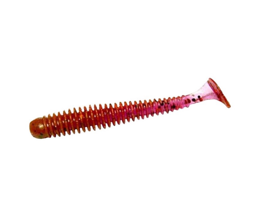 Виброхвост Crazy Fish Vibro Worm 3" #12