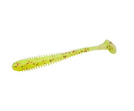 Силикон Keitech Swing Impact 4.5" pal#01 chartreuseredflake