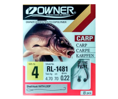 Гачки з повідцем Owner RL-1481 №4