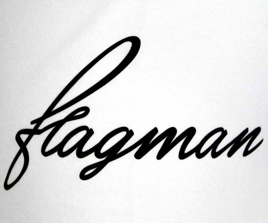 Футболка Flagman Оверсайз 250г/м White Плотва Большая L #6