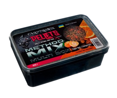 Прикормочний мікс Carptronik Method mix Multi Box Tiger Nut/Tangerine