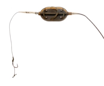 Готовая oснастка на ледкоре Carp Pro Flat Method Feeder №6 80г #2