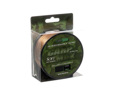Леска Carp Pro Carp Max Camo 1000м 0.25мм