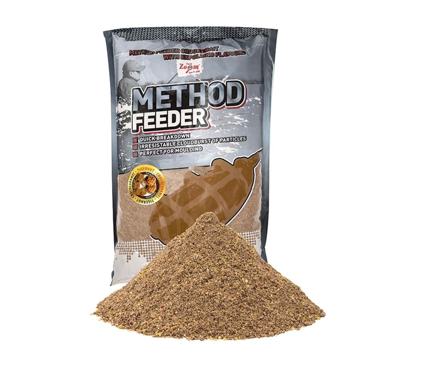Прикормка Carp Zoom Method Feeder Groundbait Tigernut-Chococaramel 1кг
