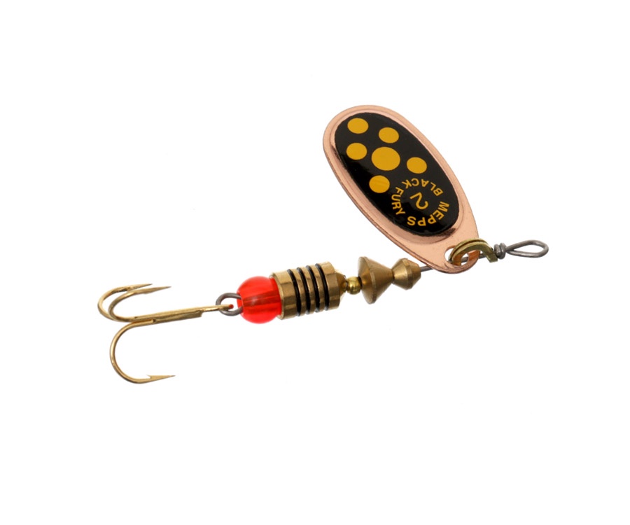 Блесна Mepps Black Fury Cooper/Yellow 4.5г