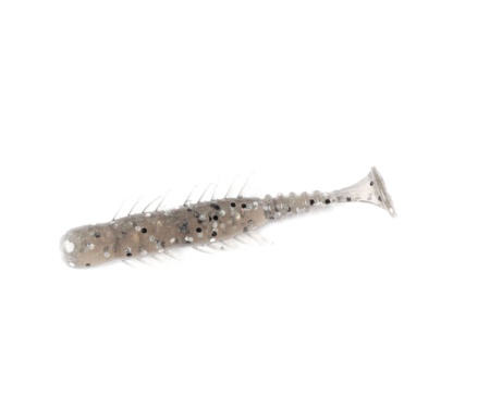 Силікон Lucky John Bagsy Shad 2.8" #PA08 Black Pearl