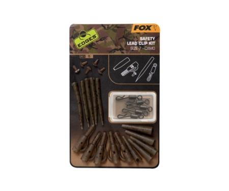 Набір безпечних кліпс FOX Edges Camo Lead Clip Kit Size 7 x 5