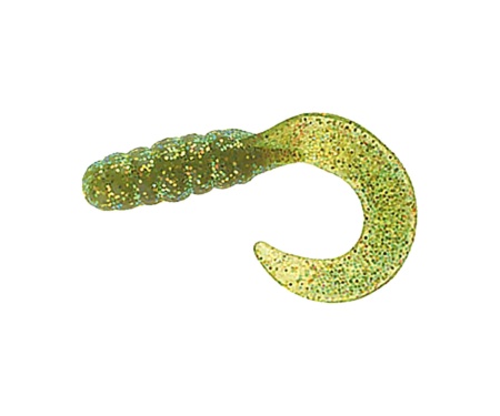 Силікон Berkley Micro Sparkle Grub 2.5см Lime Scales
