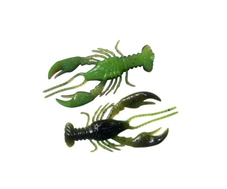 Силікон Angry Baits Kraken 2.8" #16 Kiwi UV