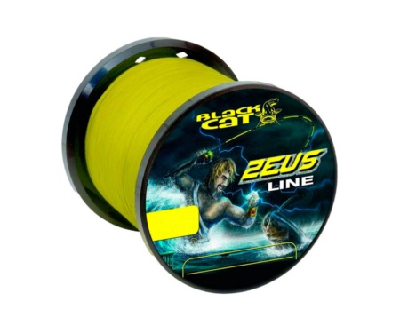Шнур Black Cat Zeus Line Yellow 450м 0.60мм