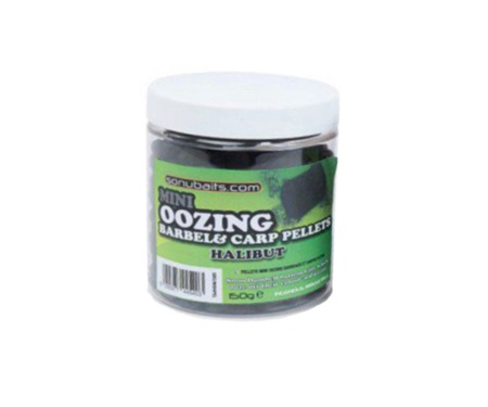 Пелетс Sonubaits Mini Oozing Barbel & Carp Pellets Halibut