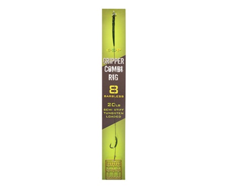 Готовый поводок Esp Gripper Combi Rig Green №8