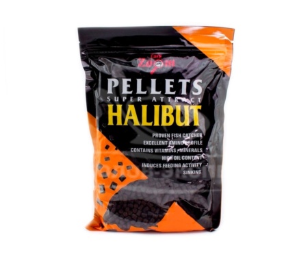 Пеллетс Carp Zoom Feeding Halibut Pellet 800г Палтус 6мм