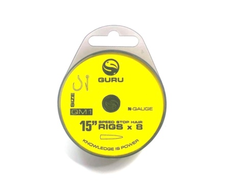 Готовый поводок Guru QM1 Speed Stop Ready Rigs 15" №10 0.22мм 8шт